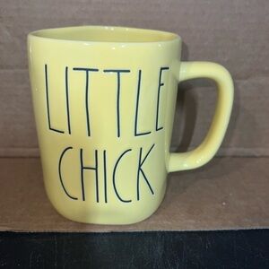 Rae Dunn Yellow 'Little Chick' Mug-READ DESCRIPTION